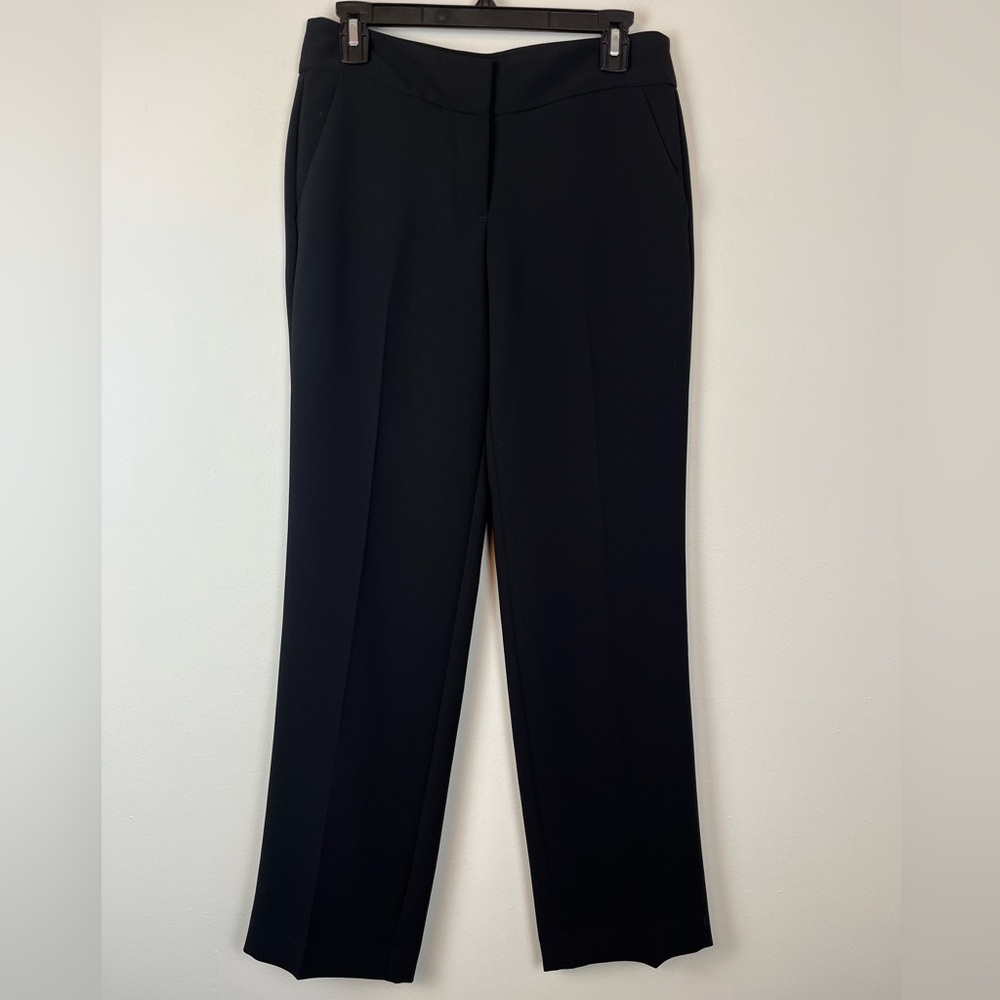 Talbots Women’s Signature Straight Leg Pant in Black Size 2